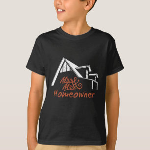 T-shirt Fête du réchauffement du foyer M & Mme Propriétair