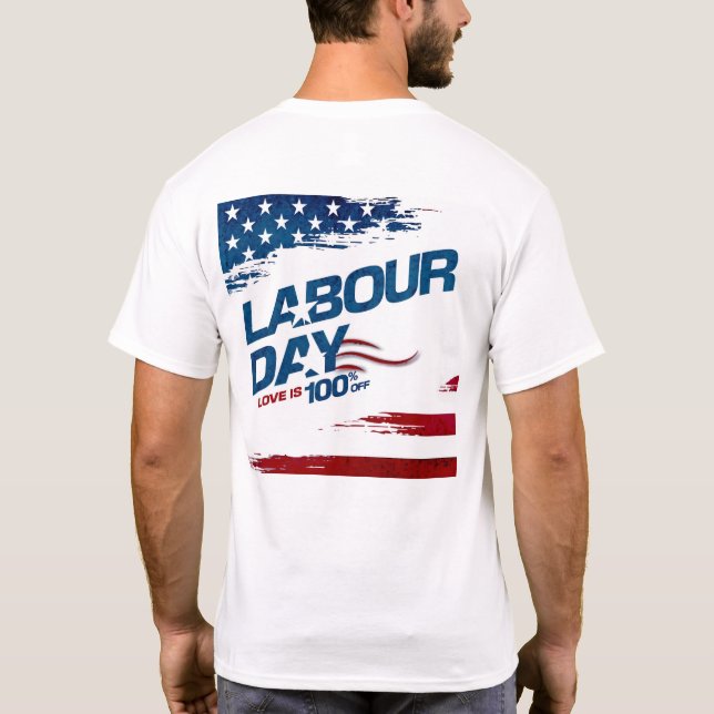 T-shirt Fête du travail (Dos)