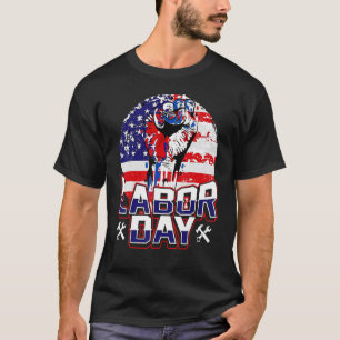 T-shirt Fête du Travail La Meilleure Célébration Patriote