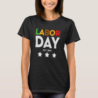 T-shirt Fête du travail T chemise design unique