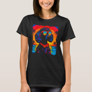 T-shirt Fête estivale du chien Pop Poodle