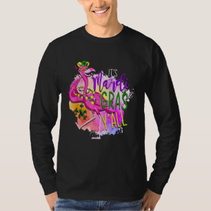T-shirt Fête Masquerade Parade Flamant rose Mardi