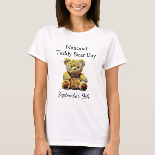 T-shirt Fête nationale de l'ours en peluche 9 septembre