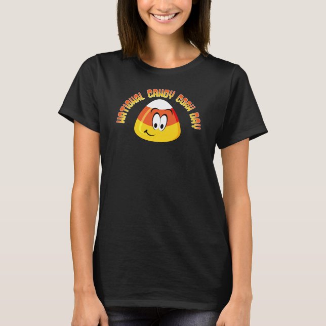 T-shirt Fête nationale du maïs bonbon, kawaii bonbon T-shi (Devant)