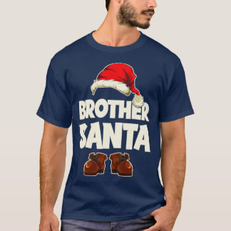 T-shirt fête Noël Funny Brother Père Noël Noël
