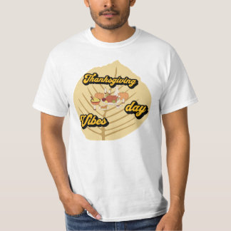 T-shirt Fête Thanksgiving Vibes Dîner de vacances design