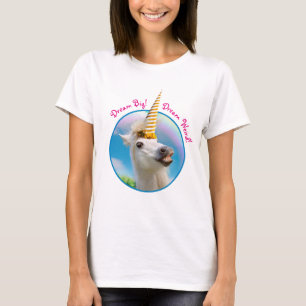 T-shirt Fête Unicorn Horse Et Arc En Ciel