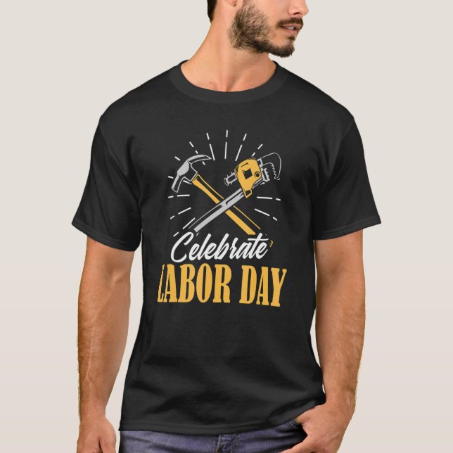 T-shirt Fêter la journée du travail pour les femmes Fête d (Devant)