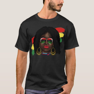 T-shirt Fêter le 11 juin 1865 Liberté afro-américaine