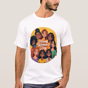 T-shirt Fêter le 8 mars Journée internationale de la femme