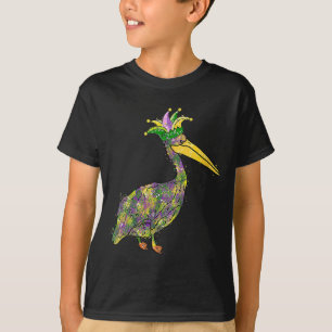 T-shirt Fêtes de Pélican de Femmes Mardi Gras Festival New