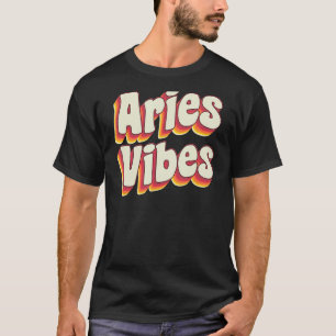T-shirt Fêtes Mars Avril Anniversaire Rétro astrologie Ari