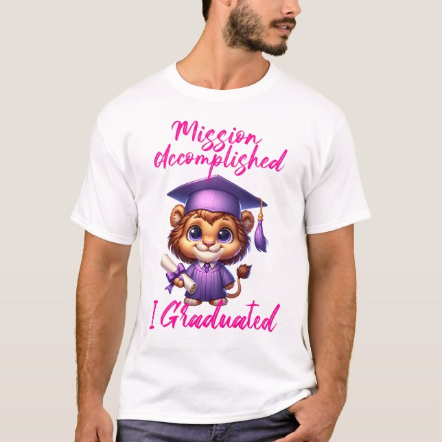 T-shirt Fêtez votre grande réussite à l'occasion de la Jou (Devant)