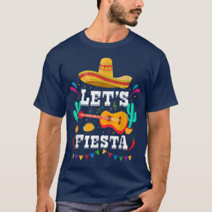 T-shirt Fets Fiesta Drôle Avocado Taco Cinco De Mayo Meica