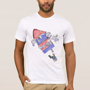 T-shirt Feu