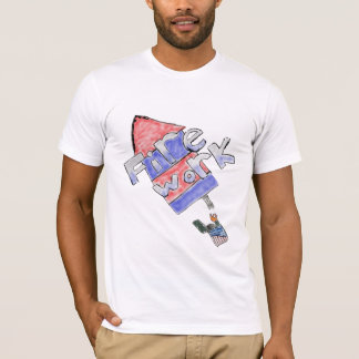 T-shirt Feu