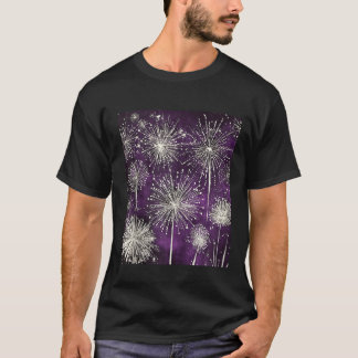 T-shirt Feu d'artifice Fête Fête Vêtements Zip