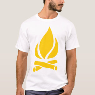 T-shirt Feu de camp