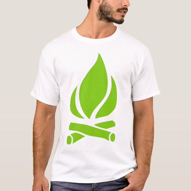 T-shirt Feu de camp (Devant)