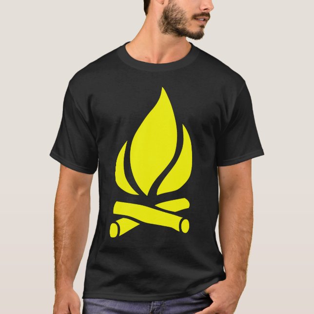 T-shirt Feu de camp (Devant)