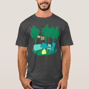 T-shirt Feu de campagne Mega64
