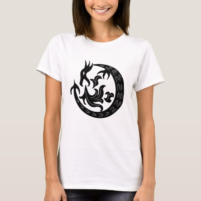 T-shirt Feu de dragon (Devant)