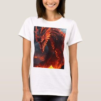 T-shirt "Feu de Dragon : Design de Tee Fierce"