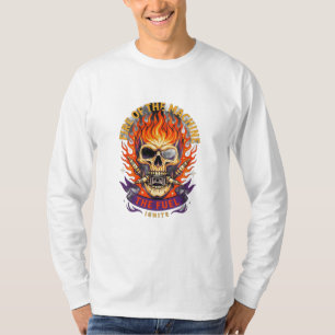 T-shirt Feu de la machine