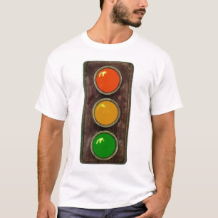 T-shirt feu de signalisation - customisé