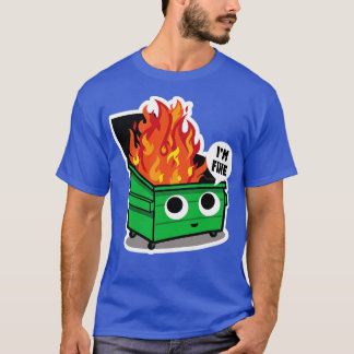 T-shirt Feu de vidange mou