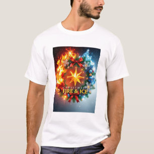 T-shirt **Feu et Glace de Noël**