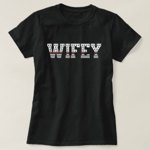 T-shirt Feu Femme Mince Pompier Ligne Rouge Mince Femme Po