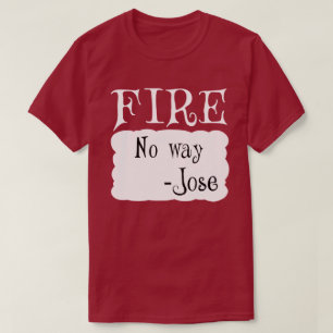 T-shirt feu Hot Packet Halloween