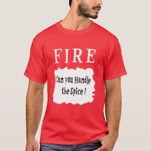 T-shirt FEU Sauces Hot Funny Halloween Taco Costume Cadeau