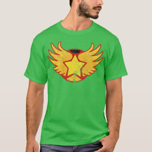 T-shirt Feu sauvage Alimenté en détresse