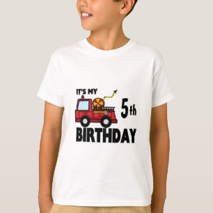 T-shirt FeuCamion Anniversaire