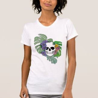 T-shirt Feuillage de squelette