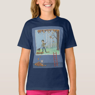 T-shirt feuille