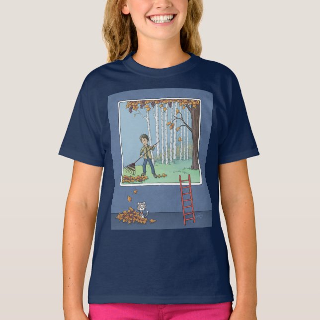 T-shirt feuille (Devant)