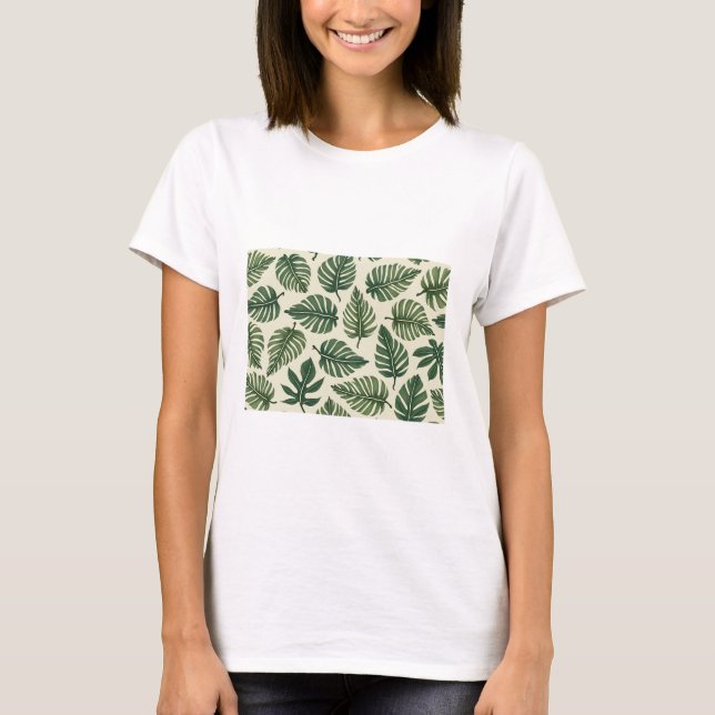 T-shirt feuille (Devant)