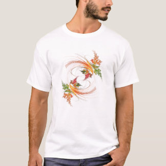 T-shirt feuille d'automne