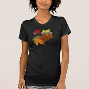 T-SHIRT FEUILLE D'AUTOMNE AU NEW HAMPSHIRE