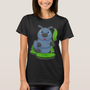 T-shirt Feuille de chenille