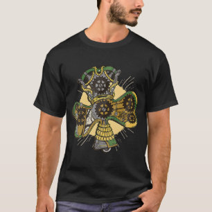 T-shirt Feuille de croix vintage Steampunk