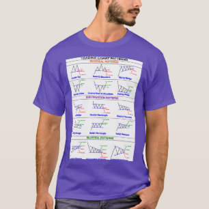 T-shirt Feuille de Motif du graphique de transactions 2
