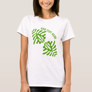 T-shirt Feuille de style Matisse