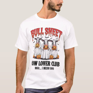 T-shirt Feuille de taureau Halloween vintage