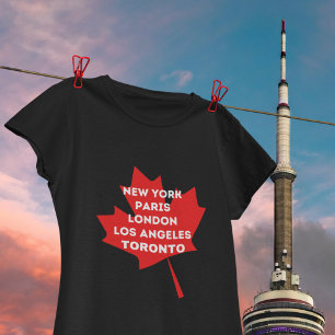 T-shirt Feuille d'érable de Toronto