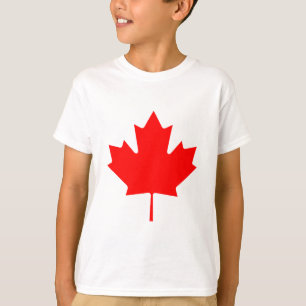 T-shirt Feuille d'érable RedTransp les cadeaux de Zazzle