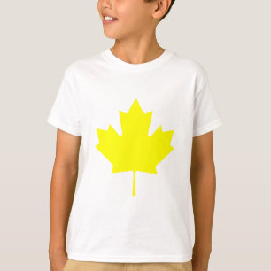 T-shirt Feuille d'érable YellowTransp les cadeaux de